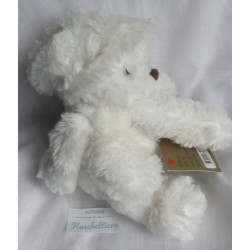 Bukowski Design - Plüschtier - Bär Eisbär mit Bommelmütze und Schal - weiß - ca. 30 cm groß - Schlenker