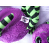Ty - Plüschtiere - Halloween Beanie Boos - zwei kleine Spinnen - Crawly - lila - ca. 15 cm groß