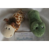 Nici - zwei kleine MagNici's - Wild Friends Giraffe und Frosch Otto
