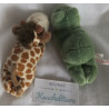 Nici - zwei kleine MagNici's - Wild Friends Giraffe und Frosch Otto
