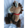 Sigikid - Plüschtier - Pferd Brauntöne, weiß das Halstuch in rot mit Applikation - ca. 40 cm groß - Schlenker