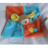 Besttoy - Schmusetuch - Maus - bunt - ca. 22 cm x 22 cm groß