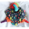 Baby Fehn Deluxe - Schmusetuch - Hund - bunt - zweilagig - ca. 30 cm lang