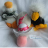 Nici - drei Plüschtiere - zwei knuffige Enten Paula und Adler Sam