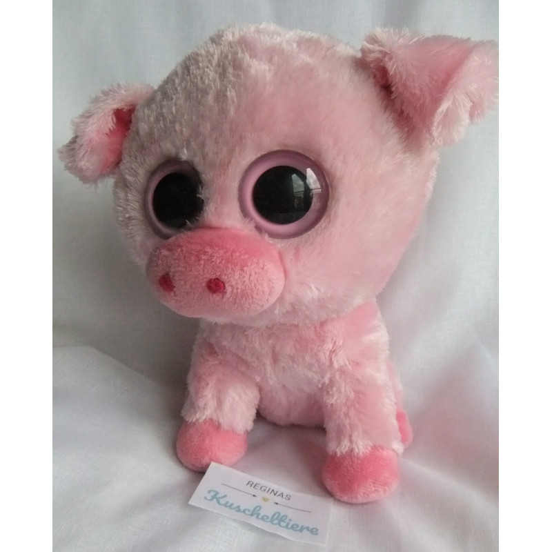 Ty - Plüschtier - Beanie Boo's Colletion -Schweinchen Corky - rosa - ca. 25 cm groß
