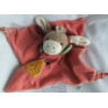 Sterntaler - Schmusetuch - Kindergarten Collection - Esel Emmely mit kleiner Birnenapplikation - Größe M - ca. 25 cm lang