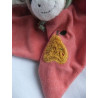 Sterntaler - Schmusetuch - Kindergarten Collection - Esel Emmely mit kleiner Birnenapplikation - Größe M - ca. 25 cm lang