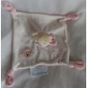 Bieco - Fupa - Schmusetuch - Bär - weiß, rosa, hellbraun - ca. 22 cm x 22 cm groß