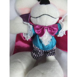Depesche - Vintage Plüschtier - Diddl Maus Dracula - ca. 26 cm groß - Schlenker