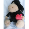 Nici - Plüschtier - Schaf Jolly Mäh Love - schwarz - ca. 25 cm groß -Schlenker