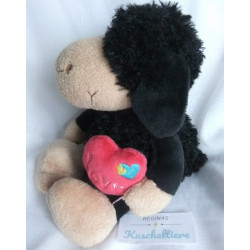 Nici - Plüschtier - Schaf Jolly Mäh Love - schwarz - ca. 25 cm groß -Schlenker