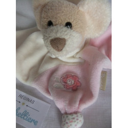 Sterntaler - Schmusetuch - klein - Maus Milli - rosa, creme - mit Rasselgeräusch - ca. 20 cm groß