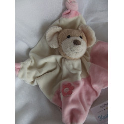 Sterntaler - Schmusetuch - Maus Milli - rosa, creme - mit Rasselgeräusch - ca. 25 cm groß