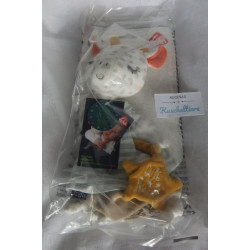 Fehn - Schmusetuch / Handpuppe - Giraffe mit Stern - ca. 30 cm lang