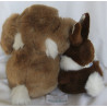 Hasenpärchen - Plüschtiere - Heunec Plüschtier Hase braun, weiß mit Schleife und Plüschtier Hase braun, weiß, creme
