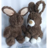 Nici - Plüschtiere - Hase dunkelbraun Schlenker und Hase dunkelbraun sitzend