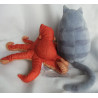 Zwei Plüschtiere -Ty Pets Plüschtier Katze Chloe und Nicotoy Disney Pixar Octopus Hank