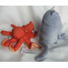 Zwei Plüschtiere -Ty Pets Plüschtier Katze Chloe und Nicotoy Disney Pixar Octopus Hank