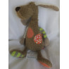 Sigikid - Plüschtier - Spieltier - Patchwork Sweety Hund mit bunten Kreisen - ca. 35 cm hoch u