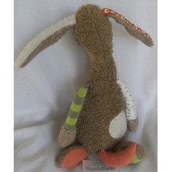 Sigikid - Plüschtier - Spieltier - Patchwork Sweety Hund mit bunten Kreisen - ca. 35 cm hoch u
