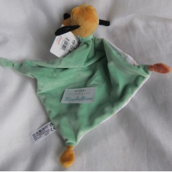 Aldi - Simba - Disney - Schmusetuch - Hund Pluto mit Schriftzug - ca. 35 cm lang