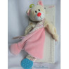 Nici - My first Nici - Schmusetuch - Katze mit Schriftzug You make me smile - Beißecke und Schnullerring - ca. 25 cm lang