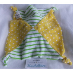 Simba - Schmusetuch - Frottee - ABC - Giraffe -bunt - ca. 21 cm x 21 cm groß