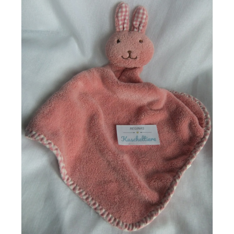 Miniso - Schmusetuch - Hase - altrosa - ca. 40 cm lang