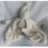 Nanchen - Bio Schmusetuch - Maus - wollweiß, grau - ca. 22 cm lang