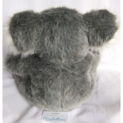 Uni Toys - Plüschtier - Koalapärchen - Koalamama mit Baby - grau, weiß -