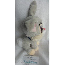 Nicotoy - Spieltier - Plüschtier - Hase Klopfer - grau, beige, rosa - ca. 16 cm groß - sitzend