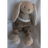 Bukowski Design - Plüschtier - Hase Brother Bunny - Brauntöne, beige, creme - ca. 30 cm groß - Schlenker