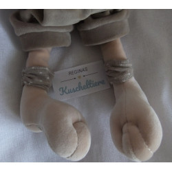Bukowski Design - Plüschtier - Hase Brother Bunny - Brauntöne, beige, creme - ca. 30 cm groß - Schlenker