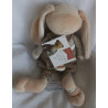 Bukowski Design - Plüschtier - Hase Brother Bunny - Brauntöne, beige, creme - ca. 30 cm groß - Schlenker