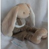 Bukowski Design - Plüschtier - Hase Brother Bunny - Brauntöne, beige, creme - ca. 30 cm groß - Schlenker