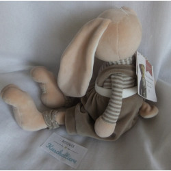 Bukowski Design - Plüschtier - Hase Brother Bunny - Brauntöne, beige, creme - ca. 30 cm groß - Schlenker