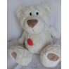 Nici - Plüschtier - Love - Bär weiß mit rotem Herzchen - ca. 50 cm groß - Schlenker