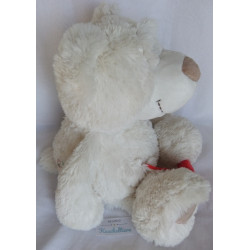 Nici - Plüschtier - Love - Bär weiß mit rotem Herzchen - ca. 50 cm groß - Schlenker