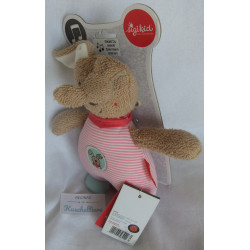 Sigikid - Spieluhr - Frottee/Stoff - Hase DubbiDuu mit Halstuch - Melodie: Weißt du wieviel Sternlein.. - ca. 26 cm groß