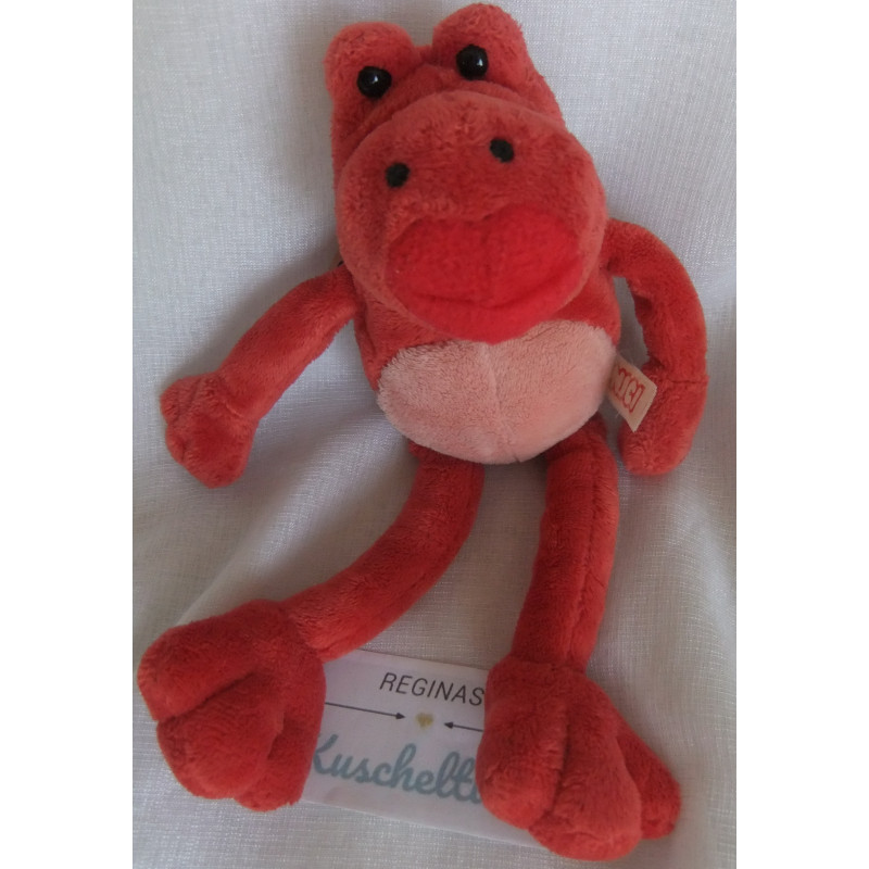 Nici - Plüschtier - Frog Frosch - mit rotem Kussmund - ca. 15 cm groß - Schlenker