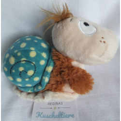 Nici - Plüschtier - Schnecke - blau - ca. 15 cm groß