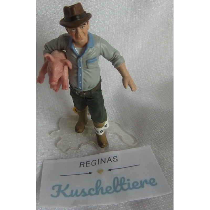 Schleich - Bauer mit Ferkel im Arm - 13467 - ca. 9 cm groß