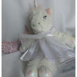 H&M - Plüschtier - Einhorn mit Kleidchen und Flügel - ca. 24 cm groß - Schlenker