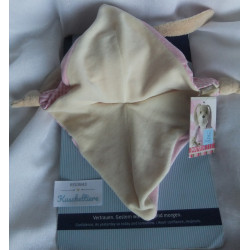 Sterntaler - Schmusetuch - Hase Hetti mit Halstuch und Rasselgeräusch - rosa, beige - Größe M - ca. 25 cm lang