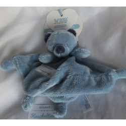 VIB - Very Imported Baby - Schmusetuch - Bär - hellblau - ca. 22 cm lang