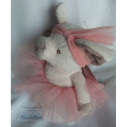 Bukowski Design - Plüschtier - Schwein Pretty Olga - Rosatöne - ca. 25 cm groß - Schlenker