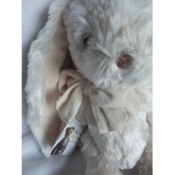 Bukowski Design - Plüschtier - Hase Andre mit Schleife - creme, beige - ca. 40 cm groß - Schlenker