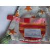 Sigikid - Schmusetuch - Frottee/Stoff - Känguru Honey Stripes mit Motiv Sternchen und Schnullerband- ca. 27 cm lang
