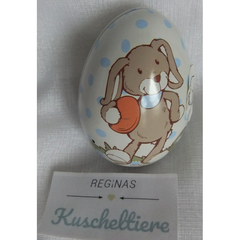 Nici - Metallei - Ei - Hase - Brauntöne - ca. 7 cm groß - Schlenker