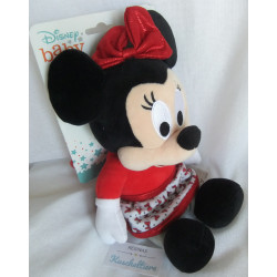 Simba - Disney Baby - Spieluhr Minnie Mouse - Melodie: Morgen kommt der Weihnachtsmann - ca. 30 cm lang - Schlenker